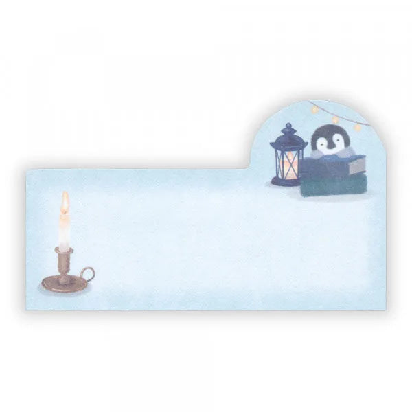 Mattari Animals Relax Day Penguin Sticky Notes