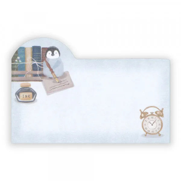 Mattari Animals Relax Day Penguin Sticky Notes