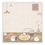 Mattari Animals Relax Day Shimaenaga Sticky Notes