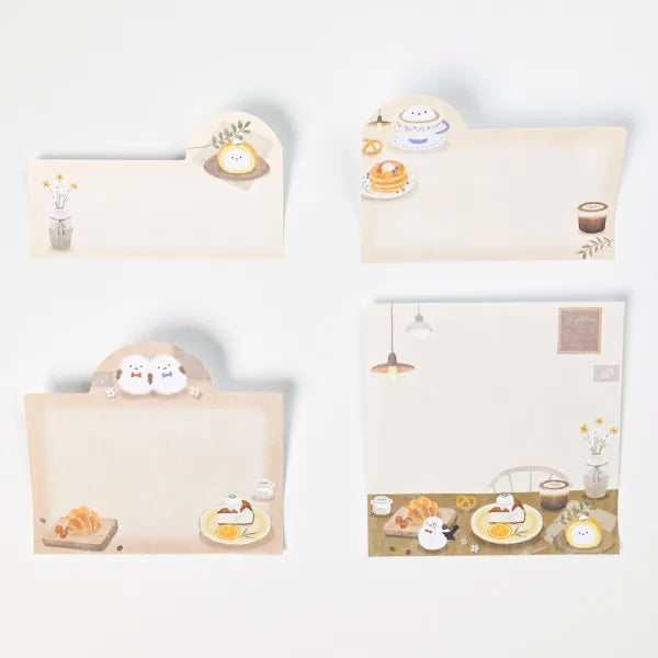 Mattari Animals Relax Day Shimaenaga Sticky Notes