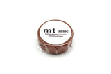 MT Washi Tape Matte Burnt Orange