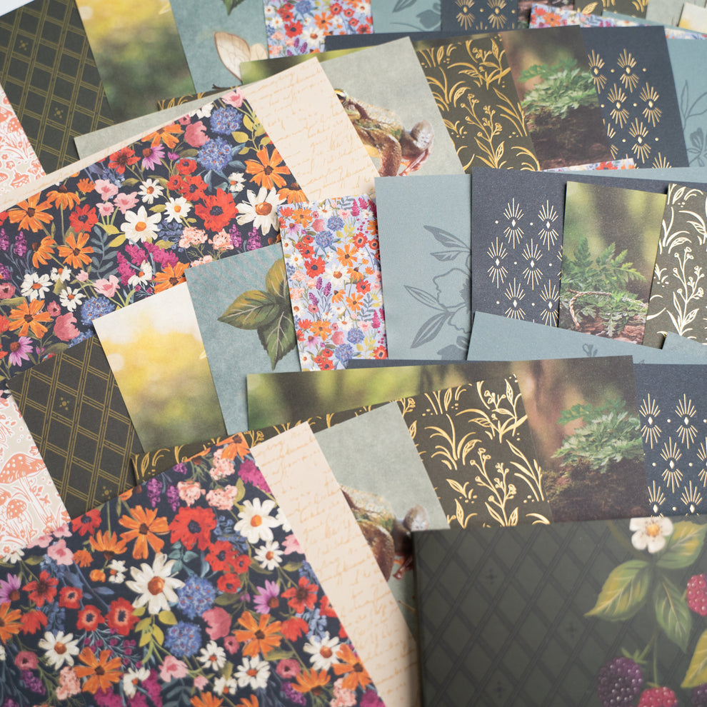 Archer and Olive Meadow & Vine Collage Paper Pad