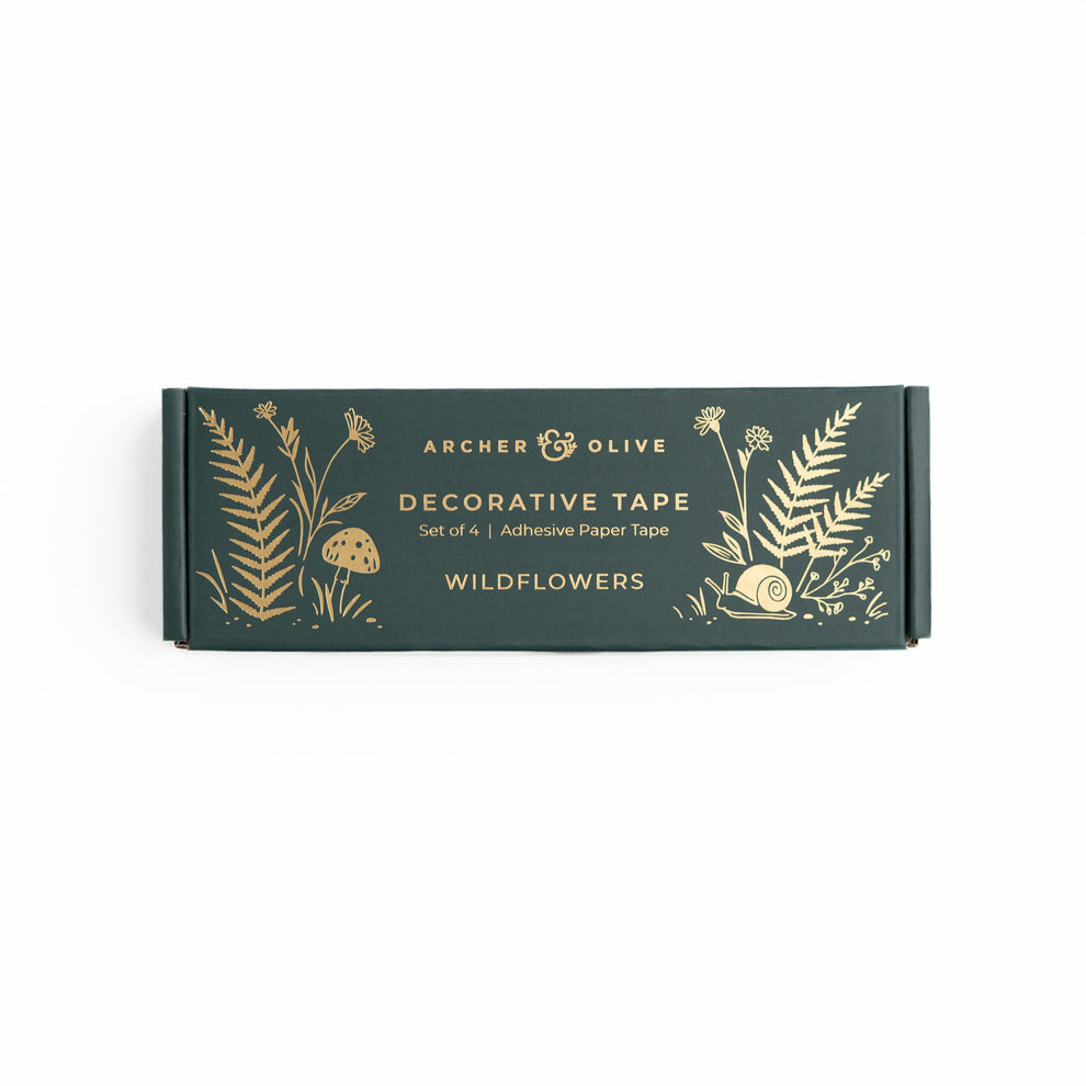 Archer and Olive Washi: Wildflowers