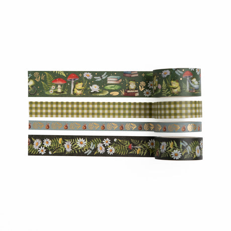 Archer and Olive Literary Frog Washi Tape Set