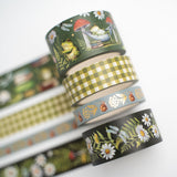 Archer and Olive Literary Frog Washi Tape Set