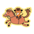 Featuring art by Megan Wang, this sticker is the perfect addition to your sticker collection!

✦ matte vinyl sticker&nbsp;

✦ measures roughly 2.5 x 2 inches