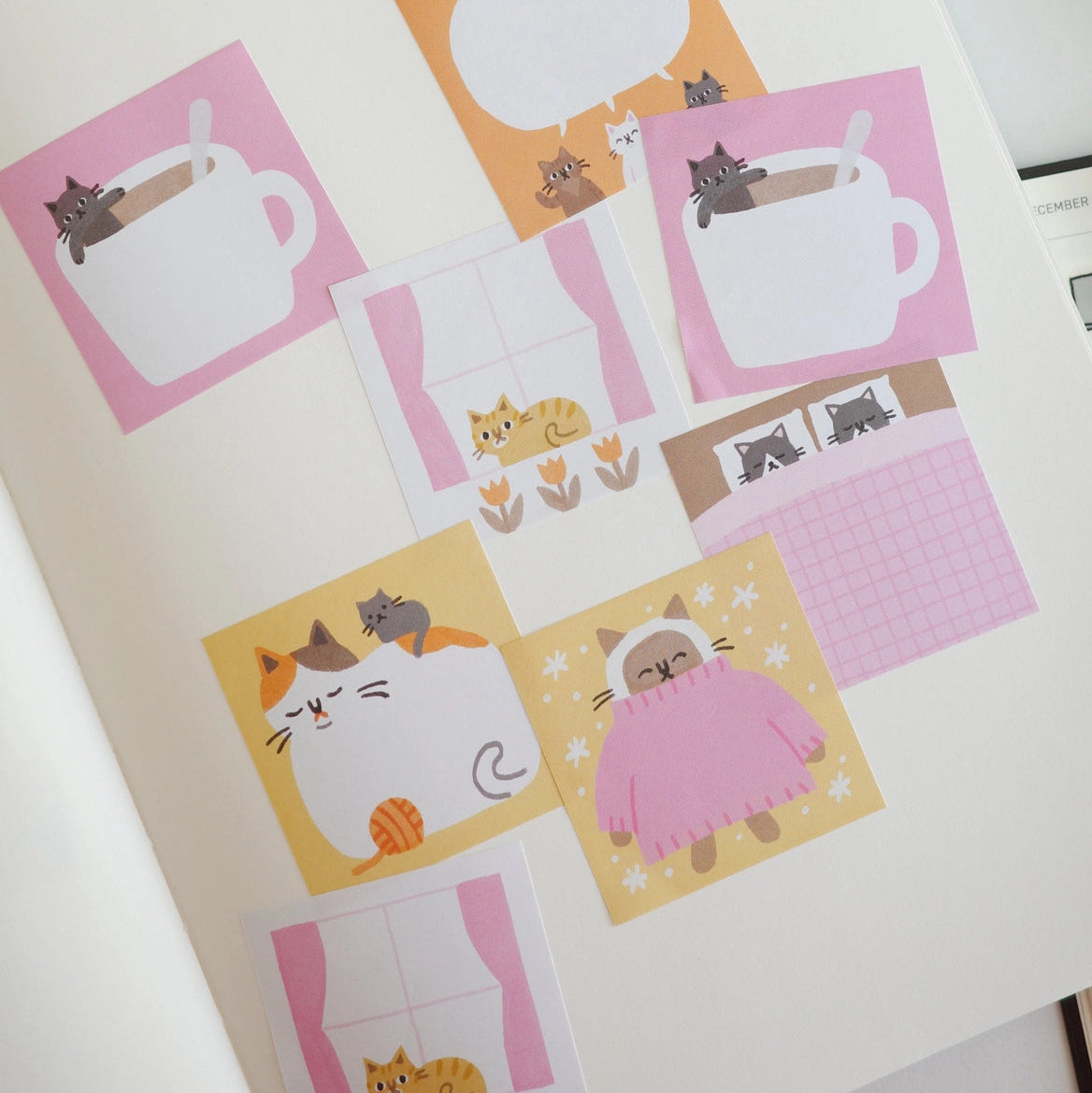 Megan Wang - Memo Tape

Decorate your journal or planner with this adorable memo roll! Featuring 8 different cat themed designs, this roll has the perfect charm for any occasion.&nbsp;

✦ 49mm x 5m roll of adhesive memos!