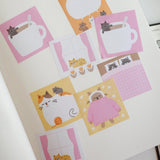 Megan Wang - Memo Tape

Decorate your journal or planner with this adorable memo roll! Featuring 8 different cat themed designs, this roll has the perfect charm for any occasion.&nbsp;

✦ 49mm x 5m roll of adhesive memos!