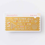 Memphis Design & Craft Drawing Stencil