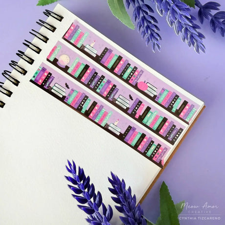 Meow Amor Witchy Book Holo Washi