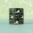 Decorate your projects with the Cow Cat Field Of Flowers Gold Foil Washi Tape. This sweet tape features playful cow-patterned cats surrounded by colorful flowers, highlighted with elegant gold foil details. Perfect for brightening up planners, gifts, and crafts with a gentle, cheerful touch.

Gold Foil Details&nbsp;
One 10-meter long roll of washi tape
15mm wide
32mm paper core
