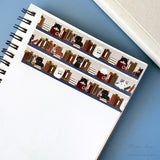 Meow Amor Creative Book Cats Gold Foil Washi Tape