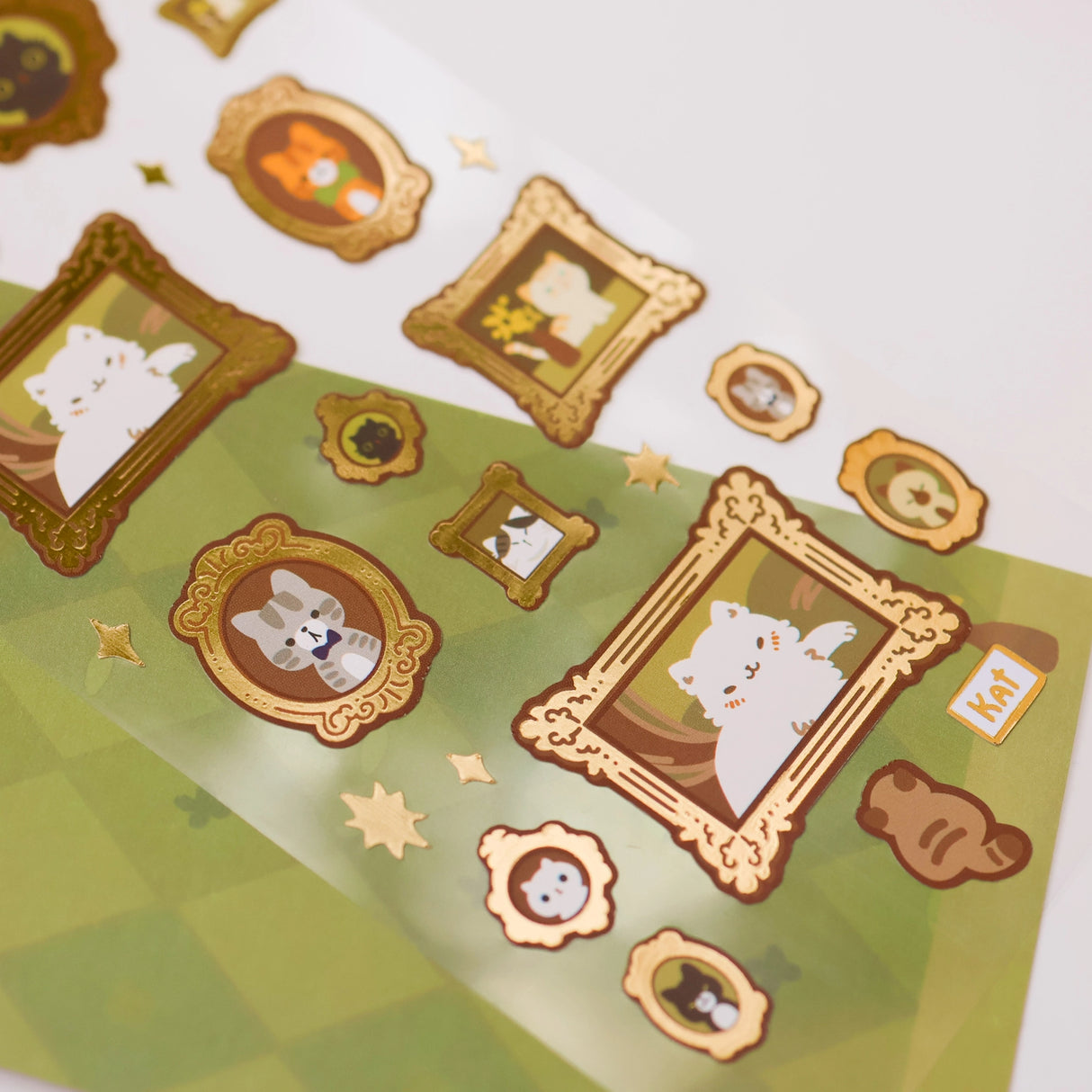 Cute decorative stickers for your journal and stationery collection!&nbsp;

Sticker Sheet: 6 x 3 inches
Sticker Sheet Package: 7 x 3 inches
Printed in China
Design © Thousand Skies