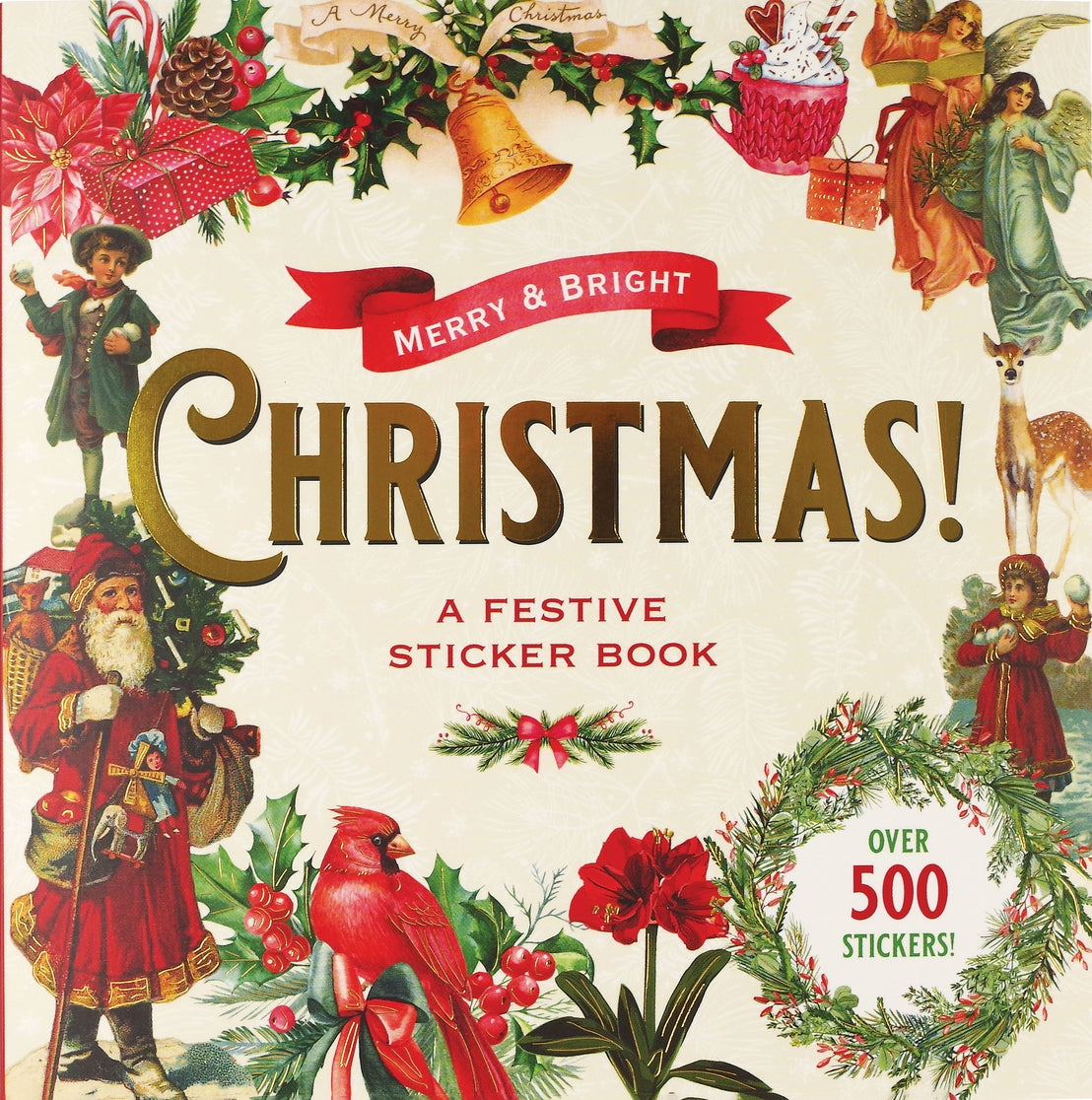 Christmas Book Stack Sticker Christmas Sticker Book – Little Craft Place