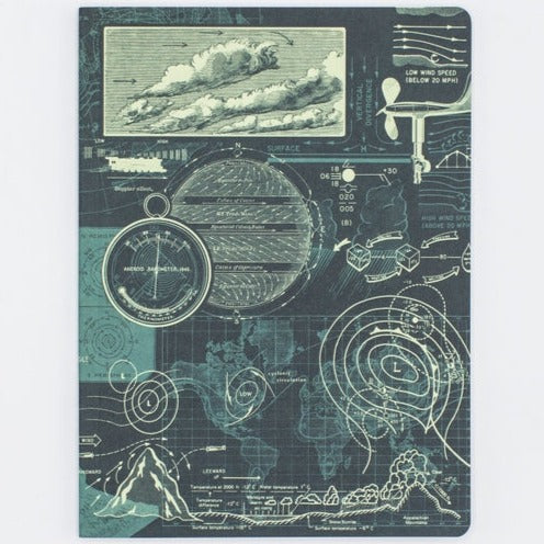 Meteorology Softcover Notebook - Dot Grid Pages