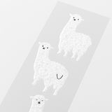 This letter set comes with a fluffy animal sticker. The letter paper is a small size that can be used like a single stroke of paper, and the envelope is conveniently sized to hold photos.
The letter has a moderate length, so it's easy to use for small thank-you letters or letters in everyday life.