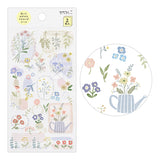 Midori - Floral Pattern Sticker Sheet

Easily and cutely arrange these stickers on your planners and notebooks. Each sticker comes in a set of two, each with a different design. Enjoy layering and arranging to fit your style. The
gently see-through stickers become even more enjoyable when layered. With stickers of various sizes and patterns, you can easily enjoy arranging your planner or notebook with just the stickers. With a masking sticker type, you can also easily reapply it after applying.&nbsp;



A w