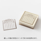 Midori - Pre-inked Stamp Soft Color Calendar



&nbsp;This is a brown ink (soft color type) that blends well with the colors and decorations of writing instruments. This is a permeable stamp type that allows you to stamp fine patterns beautifully, color over it, or write records and messages. This is a Monday-start format calendar that lets you write your own date or color it for fun.

&nbsp;Since it uses oil-based ink, it won't bleed even when you paint over the stamp with a water-based marker. You can sta