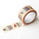 Cozyca Products - Midori Asano Washi Tape - THREE O' CLOCK

Washi tape by illustrator Midori Asano. During snack time at 3 o'clock, there are a lot of cute cupcakes. They all look very delicious! It has a stylish design with a subtly sprinkled gold foil stamping.

20mm wide x 5m long