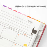 Midori Chiratto Index Tab - Small - Vivid Color