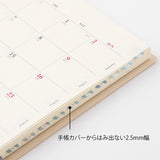 Midori Chiratto Index Tab will bring cute varying shades of blue to your planner's indexing. Thanks to its removable adhesive, the sticker can be removed easily and cleanly. You can use the numbers from 1 to 12 to mark the months of your planner.

One pack contains 4 sets of 12 numbered index tabs (48 index tabs in total).