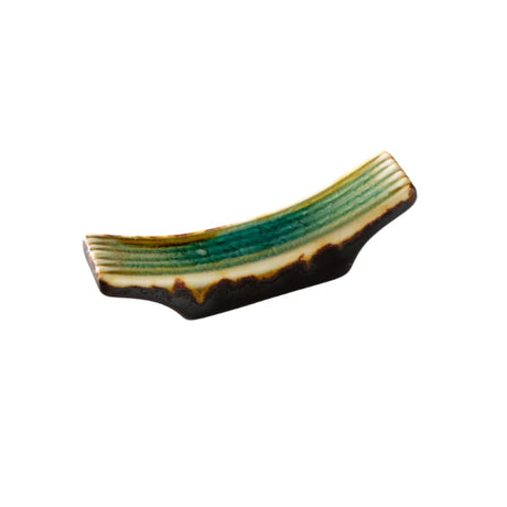 These cute ceramic rests are a perfect stationery addition to your desk! Use them for pens, paint brushes, or take them to your kitchen as a chopstick rest!

Size: 2.5"L x 0.75"H
Material: Porcelain
Weight: 1.6 oz
Origin: China