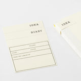 Crafted in Japan, this minimalist notebook is designed to enhance your writing experience. Inside, you'll find the high-quality Midori Diary (MD) paper, first developed in 1960 and refined ever since. Midori has rigorously tested this paper with various writing instruments to ensure quality, checking for ink feathering or bleeding, drying time, the smoothness of pen tips on the surface, and the tactile feel. The result is a paper that resists bleeding and feathering and is fountain-pen friendly, ensuring a 