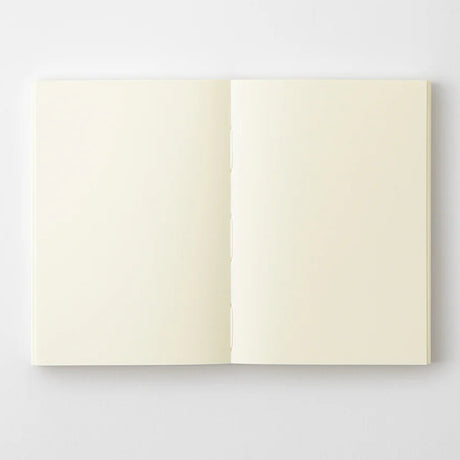 Crafted in Japan, this minimalist notebook is designed to enhance your writing experience. Inside, you'll find the high-quality Midori Diary (MD) paper, first developed in 1960 and refined ever since. Midori has rigorously tested this paper with various writing instruments to ensure quality, checking for ink feathering or bleeding, drying time, the smoothness of pen tips on the surface, and the tactile feel. The result is a paper that resists bleeding and feathering and is fountain-pen friendly, ensuring a 