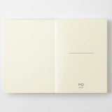 Crafted in Japan, this minimalist notebook is designed to enhance your writing experience. Inside, you'll find the high-quality Midori Diary (MD) paper, first developed in 1960 and refined ever since. Midori has rigorously tested this paper with various writing instruments to ensure quality, checking for ink feathering or bleeding, drying time, the smoothness of pen tips on the surface, and the tactile feel. The result is a paper that resists bleeding and feathering and is fountain-pen friendly, ensuring a 