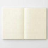 Crafted in Japan, this minimalist notebook is designed to enhance your writing experience. Inside, you'll find the high-quality Midori Diary (MD) paper, first developed in 1960 and refined ever since. Midori has rigorously tested this paper with various writing instruments to ensure quality, checking for ink feathering or bleeding, drying time, the smoothness of pen tips on the surface, and the tactile feel. The result is a paper that resists bleeding and feathering and is fountain-pen friendly, ensuring a 