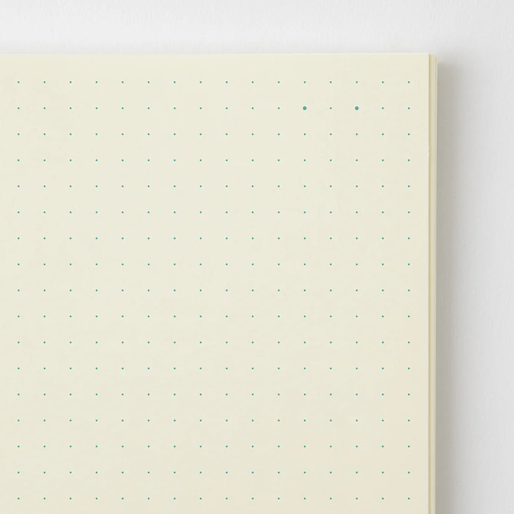 Crafted in Japan, this minimalist notebook is designed to enhance your writing experience. Inside, you'll find the high-quality Midori Diary (MD) paper, first developed in 1960 and refined ever since. Midori has rigorously tested this paper with various writing instruments to ensure quality, checking for ink feathering or bleeding, drying time, the smoothness of pen tips on the surface, and the tactile feel. The result is a paper that resists bleeding and feathering and is fountain-pen friendly, ensuring a 