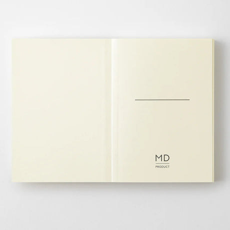 Crafted in Japan, this minimalist notebook is designed to enhance your writing experience. Inside, you'll find the high-quality Midori Diary (MD) paper, first developed in 1960 and refined ever since. Midori has rigorously tested this paper with various writing instruments to ensure quality, checking for ink feathering or bleeding, drying time, the smoothness of pen tips on the surface, and the tactile feel. The result is a paper that resists bleeding and feathering and is fountain-pen friendly, ensuring a 