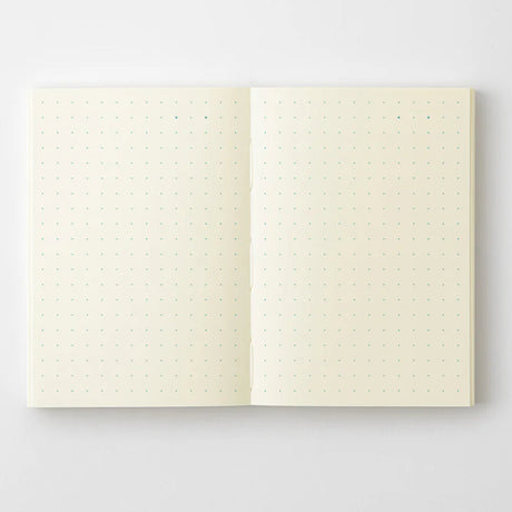 Crafted in Japan, this minimalist notebook is designed to enhance your writing experience. Inside, you'll find the high-quality Midori Diary (MD) paper, first developed in 1960 and refined ever since. Midori has rigorously tested this paper with various writing instruments to ensure quality, checking for ink feathering or bleeding, drying time, the smoothness of pen tips on the surface, and the tactile feel. The result is a paper that resists bleeding and feathering and is fountain-pen friendly, ensuring a 