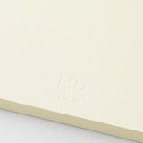 Crafted in Japan, this minimalist notebook is designed to enhance your writing experience. Inside, you'll find the high-quality Midori Diary (MD) paper, first developed in 1960 and refined ever since. Midori has rigorously tested this paper with various writing instruments to ensure quality, checking for ink feathering or bleeding, drying time, the smoothness of pen tips on the surface, and the tactile feel. The result is a paper that resists bleeding and feathering and is fountain-pen friendly, ensuring a 