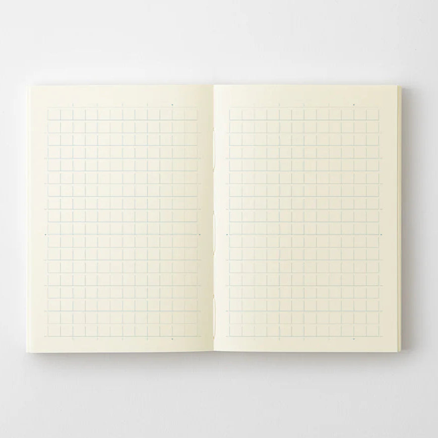 Crafted in Japan, this minimalist notebook is designed to enhance your writing experience. Inside, you'll find the high-quality Midori Diary (MD) paper, first developed in 1960 and refined ever since. Midori has rigorously tested this paper with various writing instruments to ensure quality, checking for ink feathering or bleeding, drying time, the smoothness of pen tips on the surface, and the tactile feel. The result is a paper that resists bleeding and feathering and is fountain-pen friendly, ensuring a 