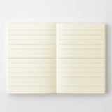 Crafted in Japan, this minimalist notebook is designed to enhance your writing experience. Inside, you'll find the high-quality Midori Diary (MD) paper, first developed in 1960 and refined ever since. Midori has rigorously tested this paper with various writing instruments to ensure quality, checking for ink feathering or bleeding, drying time, the smoothness of pen tips on the surface, and the tactile feel. The result is a paper that resists bleeding and feathering and is fountain-pen friendly, ensuring a 
