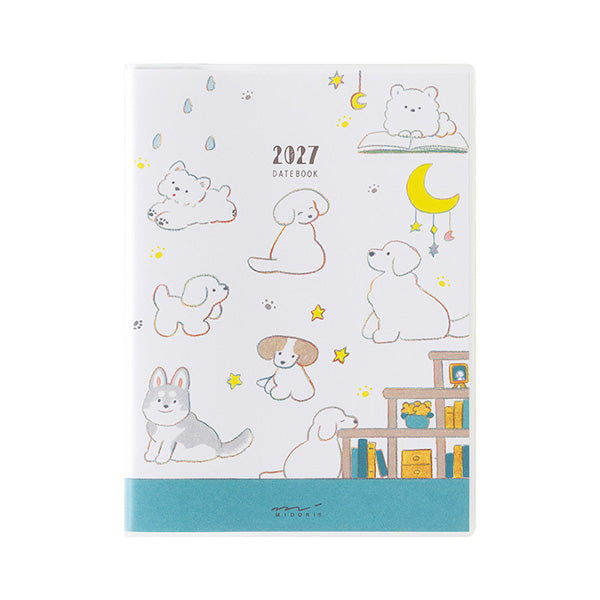 A&nbsp;format where you can fill in lots of schedules and records:&nbsp;the left page is your weekly schedule, and the right page is filled with plenty of notes. The full-color text with a changing design each page offers the fun and excitement of turning pages, allowing you to use it for a year without getting bored.&nbsp;The illustrations drawn on the monthly and weekly pages of the same month are designed to convey the expansion of the worldview. It feels like a story of a story, and you can even glimpse