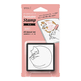 Midori Pre-inked Stamp-Cat