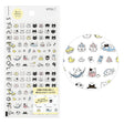 Midori Sticker Sheet - Emoji Cat


The "Emoji Cat Pattern" is a design that can be used like an emoji with a loose touch, with many cats with various expressions. It is a small type of sticker, so it is perfect for decorating the squares of the monthly block page! You can easily use it on weekly pages and memo pages.