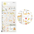 Midori Sticker Sheet - Medium Cat

The "Cat Pattern <m>" sticker is a slightly larger sticker, so it's perfect for decorating the margins of your notebook or notebook pages. The various cat expressions and movements are cute, and it's a design that you'll want to put on according to your schedule, such as shopping, reading, or taking a break.