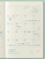 Midori Yuru Log Pre-inked Stamp - Daily Life