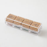 Midori Yuru Log Pre-inked Stamp - Geometric Pattern