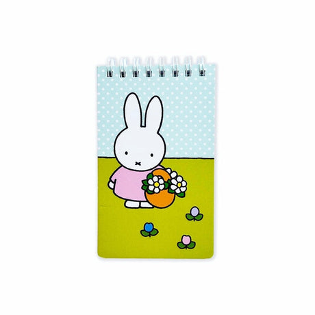 Fresh ideas are always in bloom! Miffy is out picking flowers, and this sweet little notebook is ready to tag along for every list, doodle, daydream, and bright idea. With cheerful storybook charm and the perfect pocket-friendly size, it's a delightful companion for everyday notes wherever you go.
