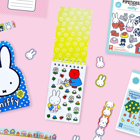 Pipsticks - Miffy Flower Picking Mini Notebook