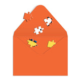 Celebrate a special day in a playful and memorable way with the Miffy Birthday Greeting Card Puzzle from Galison.
