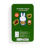 
Discover the charm of Miffy, Dick Bruna's iconic character beloved by generations worldwide. Created in 1955 from bedtime stories told during a vacation in the Netherlands, Miffy has become a global icon. This sticker tin brings Miffy to life! Customize just about anything with these nostalgic stickers of everyone's favorite childhood bunny. This sticker tin comes with 24 sheets and 225+ stickers, and is perfect for decorating, collecting, and celebrating a character who has inspired joy and imagination fo
