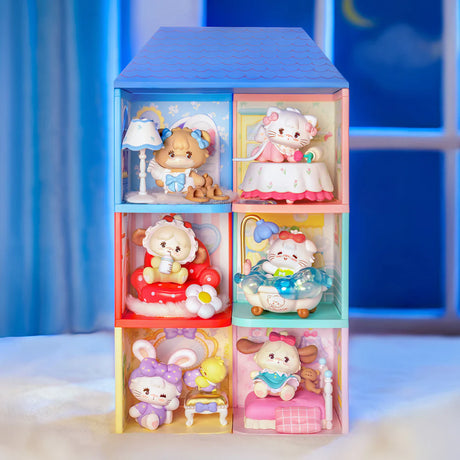 Surprise Figure Dolls: This series includes 6 different figures and 1 SECRET EDITION figure (Squirrel).

You will never know what you get until you open the box.

Material: PVC, Paper