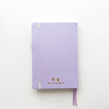 Soft pastel vegan leather bullet journal with delicate gold foil details, made to make your everyday planning feel a little more special ✨

Product Details:

Size: A5 (5.70 x 8.26 inches)
160 Dotted Grid Pages (5 x 5 mm)
2 Bookmarks
Elastic Band and Pen Holder
Expandable storage compartment