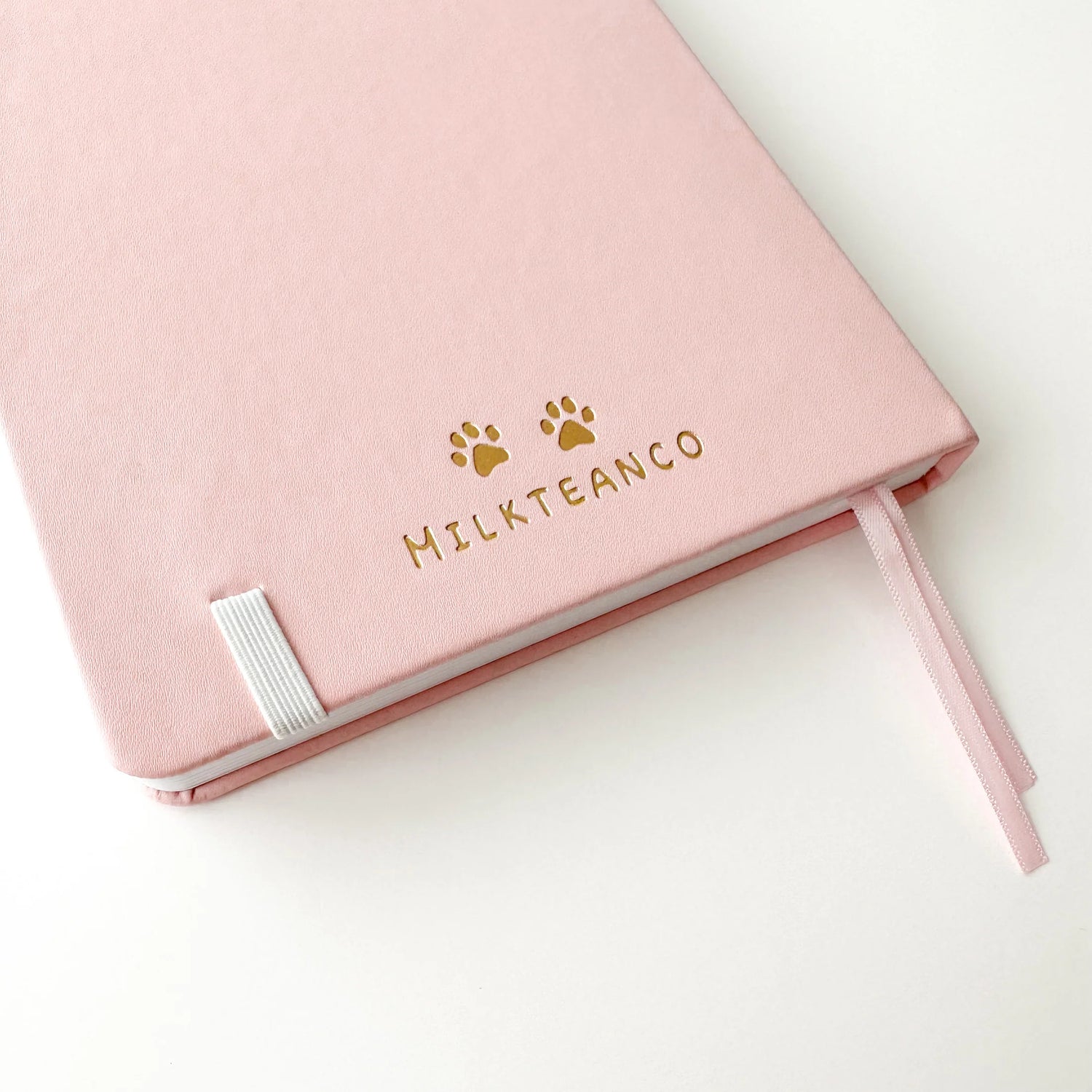 Soft pastel vegan leather bullet journal with delicate gold foil details, made to make your everyday planning feel a little more special ✨

Product Details:

Size: A5 (5.70 x 8.26 inches)
160 Dotted Grid Pages (5 x 5 mm)
2 Bookmarks
Elastic Band and Pen Holder
Expandable storage compartment