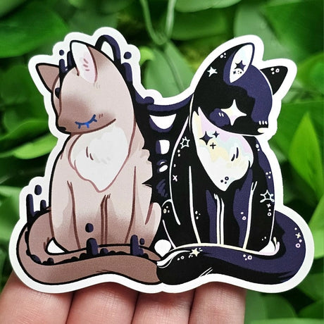 It's an out-of-body experience!

These cosmic animal stickers are perfect for decorating your sketchbook cover, laptop, phone case, skateboard, and including in your sticker book!